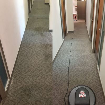 Carpet Cleaning. Before & After